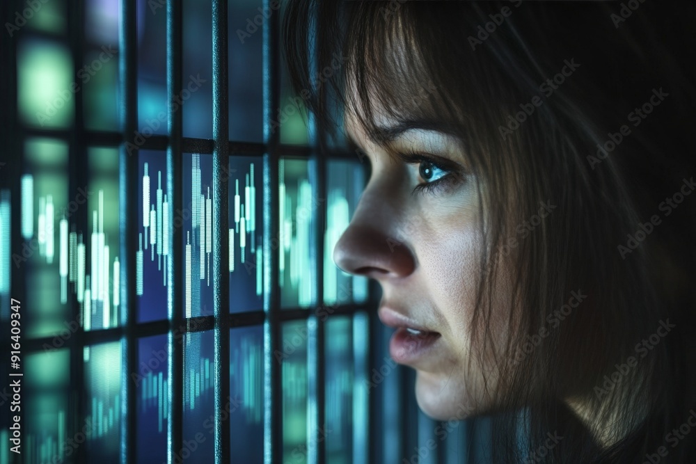An individual is shown confined within a cage made of vertical bars ...