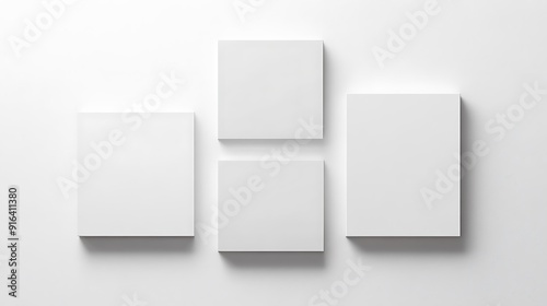 Blank White Canvas Mockup