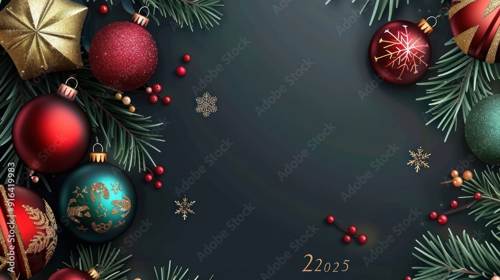 Christmas banner, for Christmas holiday Advertising design, with the words Christmas banner, for Christmas holiday Advertising design, with the words