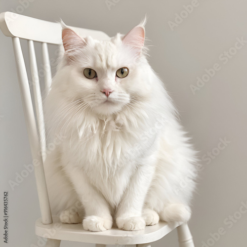 white persian cat