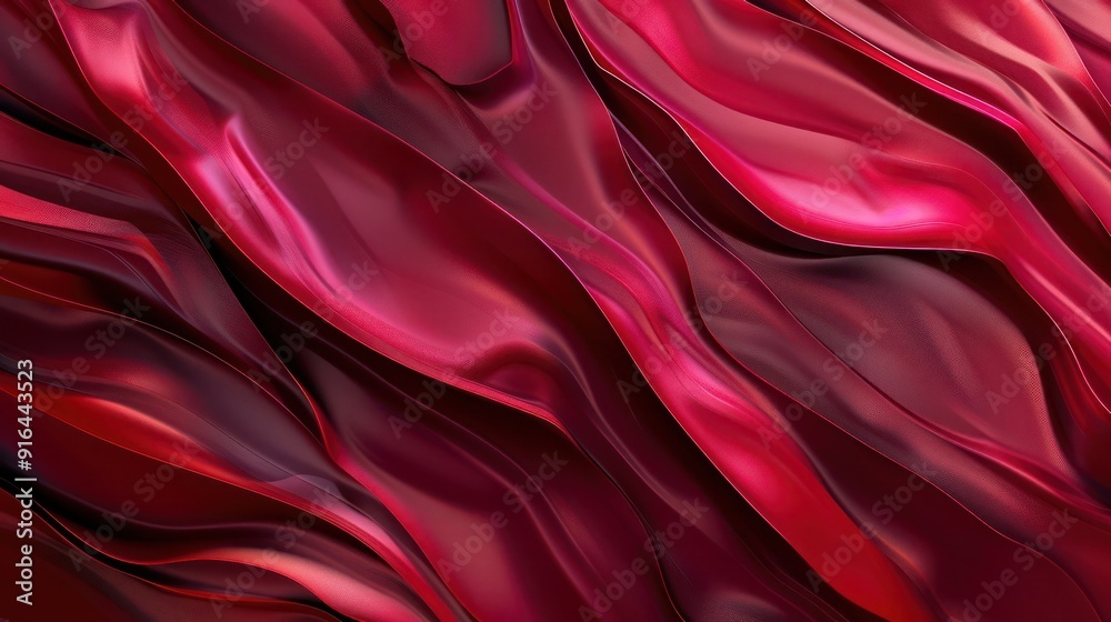 Obraz premium Abstract Background, rich garnet red tones blending into a sophisticated and elegant pattern with a sense of depth and luxury.