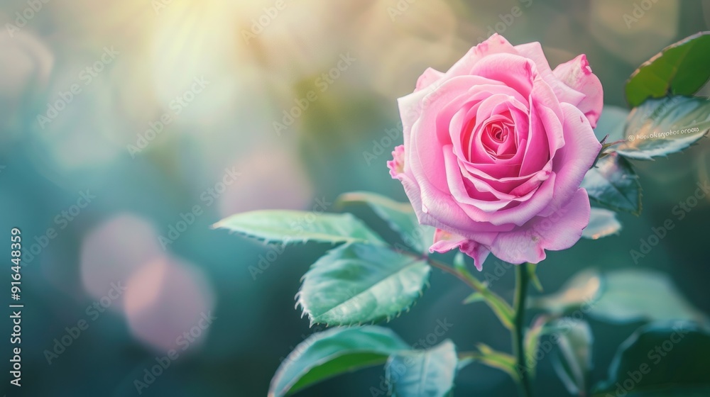 Pink Rose in Soft Focus Pink Rose in Soft Focus