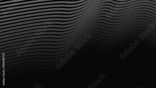 Black grey abstract background vector image for backdrop or presentation