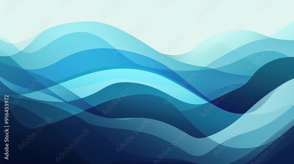 The Stunning Blue Minimalist Abstract Background: A Serene Blend of Simplicity and Elegance.