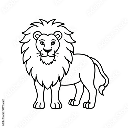 lion vector illustration