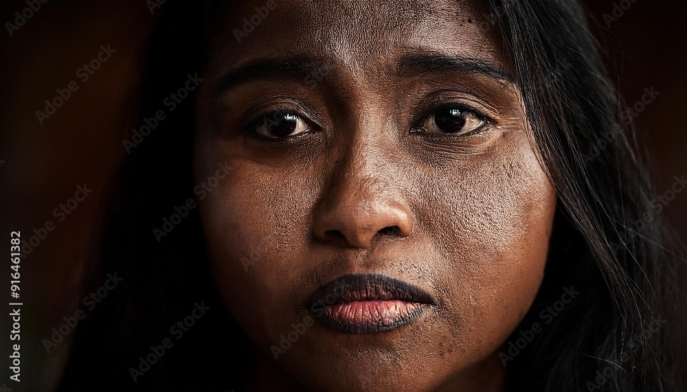 Depression Visualized: The Corrosion of a Woman's Face by Emotion Depression Visualized: The Corrosion of a Woman's Face by Emotion