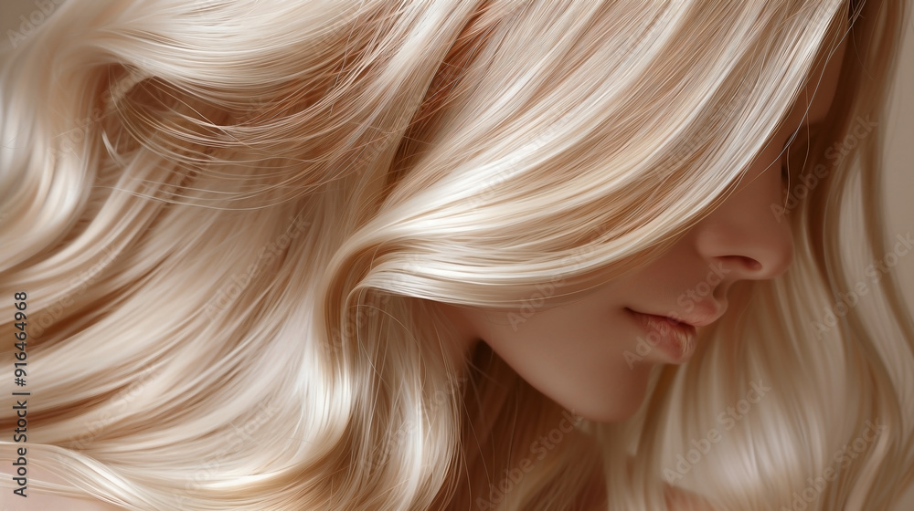 light beige hair color and texture. light beige hair color and texture.