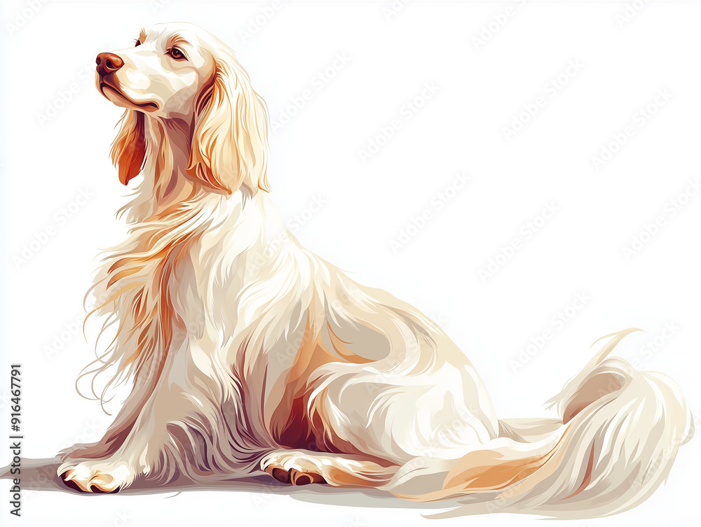 Naklejka premium dog