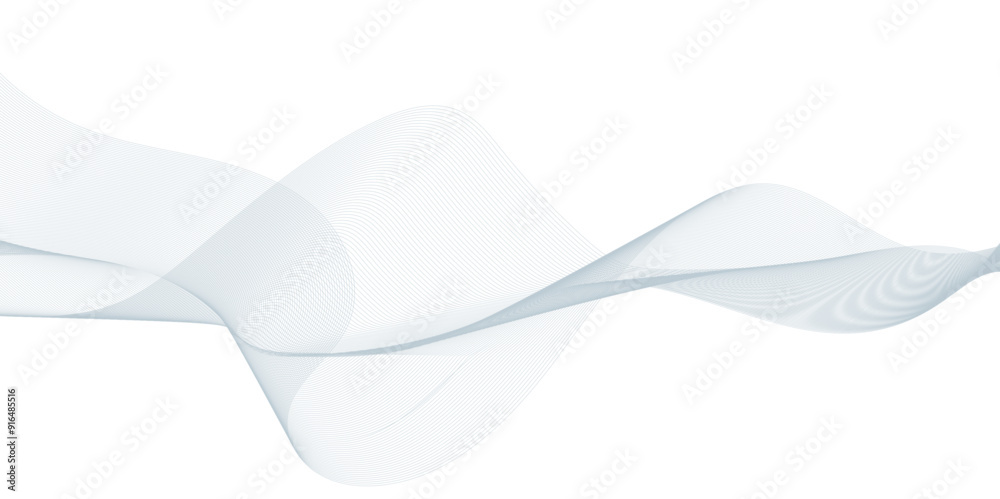 Abstract vector background with gray wavy lines. Wave with lines created using blend tool. Abstract vector background with gray wavy lines. Wave with lines created using blend tool.