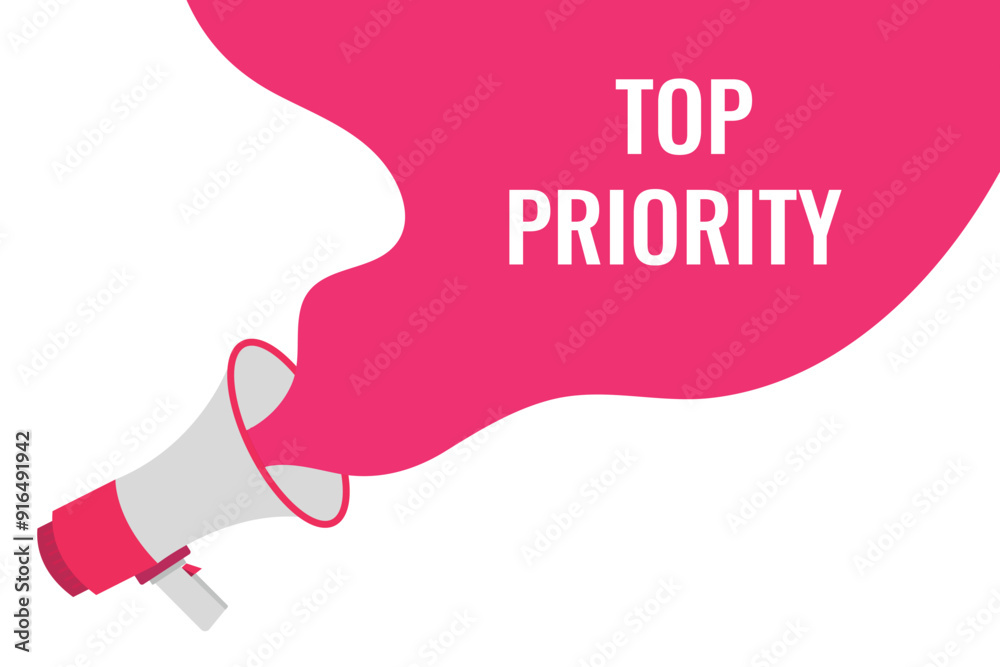 top priority button, banner, label, template for website. top priority text with colorful megaphone icon
top priority button, banner, label, template for website. top priority text with colorful megaphone icon