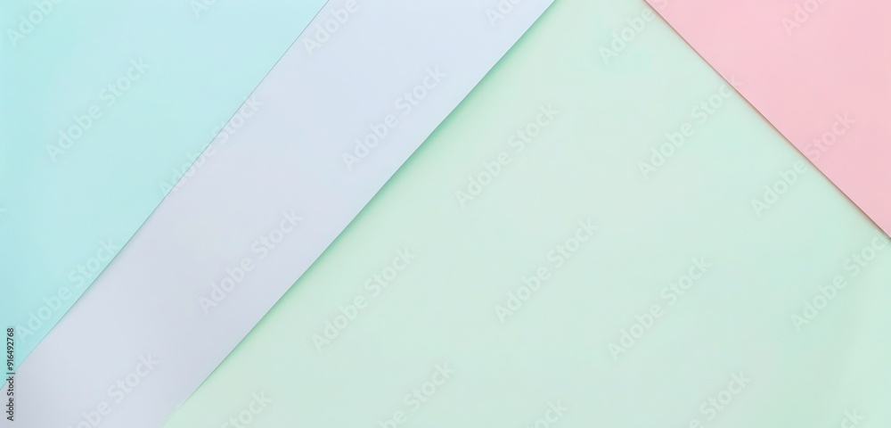 Abstract Background, soft pastel palette of light pink, baby blue, and mint green in a gradient blend Abstract Background, soft pastel palette of light pink, baby blue, and mint green in a gradient blend