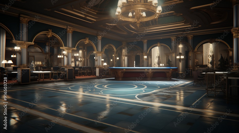 Obraz premium Interior of a hotel