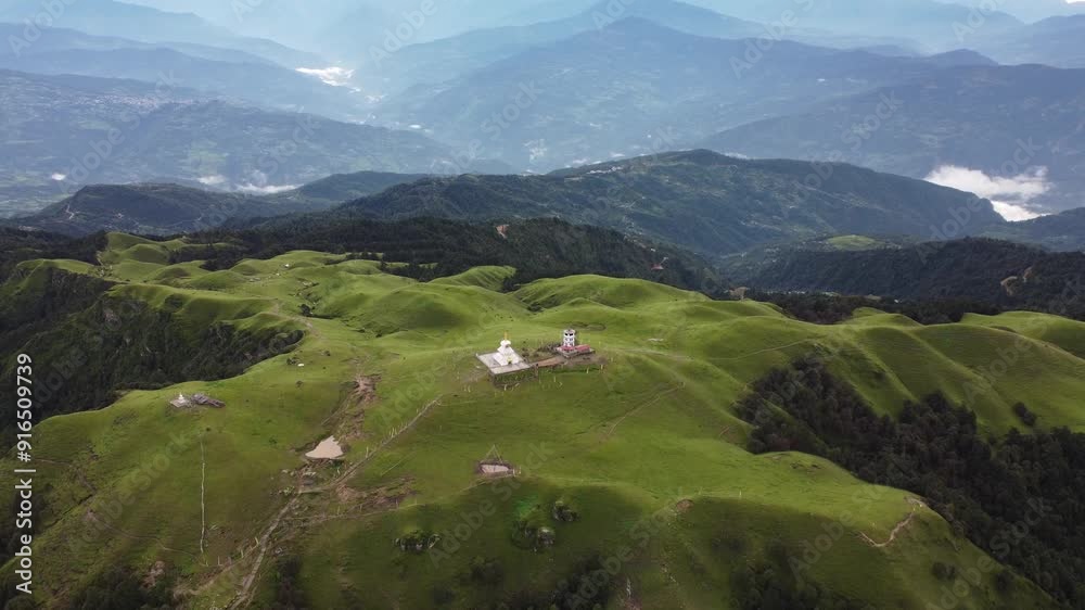 Beautiful mountain landscape with rain clouds and sun rays in canyon, 4k Flying drone over forests and moving clouds on mountains. green jungle, clean sky and moving clouds on top of mountain. Beautiful mountain landscape with rain clouds and sun rays in canyon, 4k Flying drone over forests and moving clouds on mountains. green jungle, clean sky and moving clouds on top of mountain.