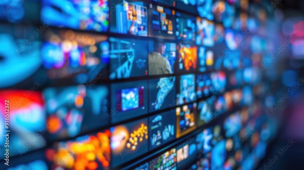 Television: Media platform transmitting visual and audio content via channels, offering a range of programs such as news, entertainment, sports, and educational shows.
Television: Media platform transmitting visual and audio content via channels, offering a range of programs such as news, entertainment, sports, and educational shows.