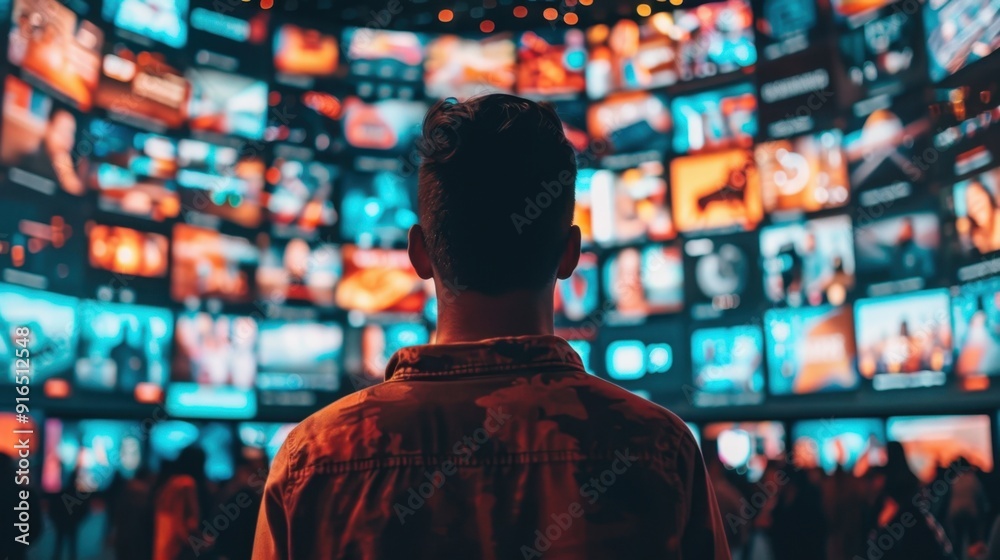 Television: Broadcast system that transmits both visual and audio content through various channels, providing viewers with news, entertainment, sports, and educational programs.
Television: Broadcast system that transmits both visual and audio content through various channels, providing viewers with news, entertainment, sports, and educational programs.