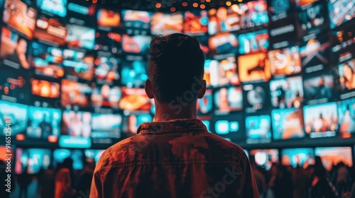 Television: Broadcast system that transmits both visual and audio content through various channels, providing viewers with news, entertainment, sports, and educational programs.
