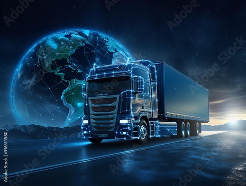 truck, car, delivery, van, transport, cargo, transportation, vehicle, lorry, auto
