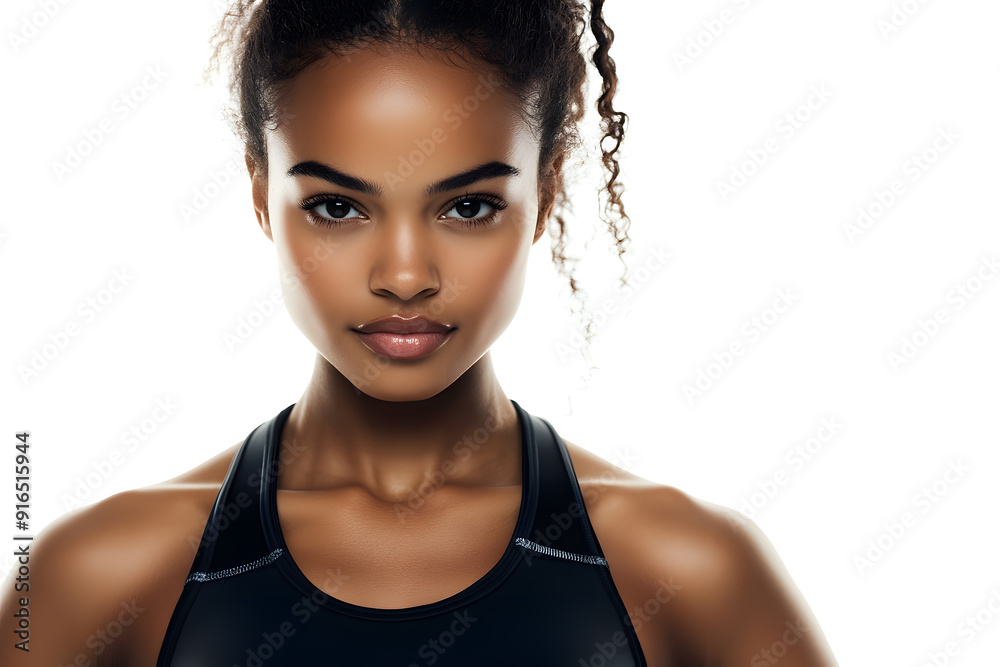Portrait of Pretty Young Fitness Woman Posing in Sportswear, on a white background Portrait of Pretty Young Fitness Woman Posing in Sportswear, on a white background