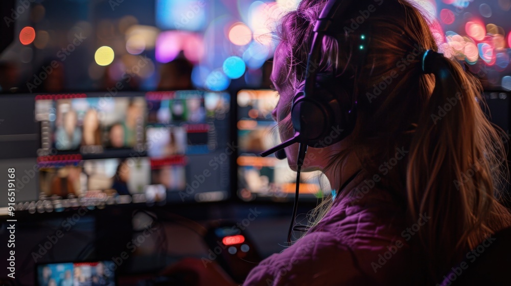 Live Streaming: Real-time video broadcasts online, letting viewers watch events, performances, or personal streams instantly as they happen, enhancing live engagement.
Live Streaming: Real-time video broadcasts online, letting viewers watch events, performances, or personal streams instantly as they happen, enhancing live engagement.
