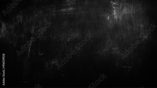 cracked concrete wall covered with black cement texture as background for design, photo texture of old paper in black hue
