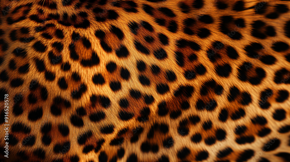 Close-up of leopard fur with detailed spots pattern. Animal print and texture concept for design and fashion. Close-up of leopard fur with detailed spots pattern. Animal print and texture concept for design and fashion.