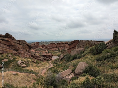 Red rocks amphitheater, Denver view