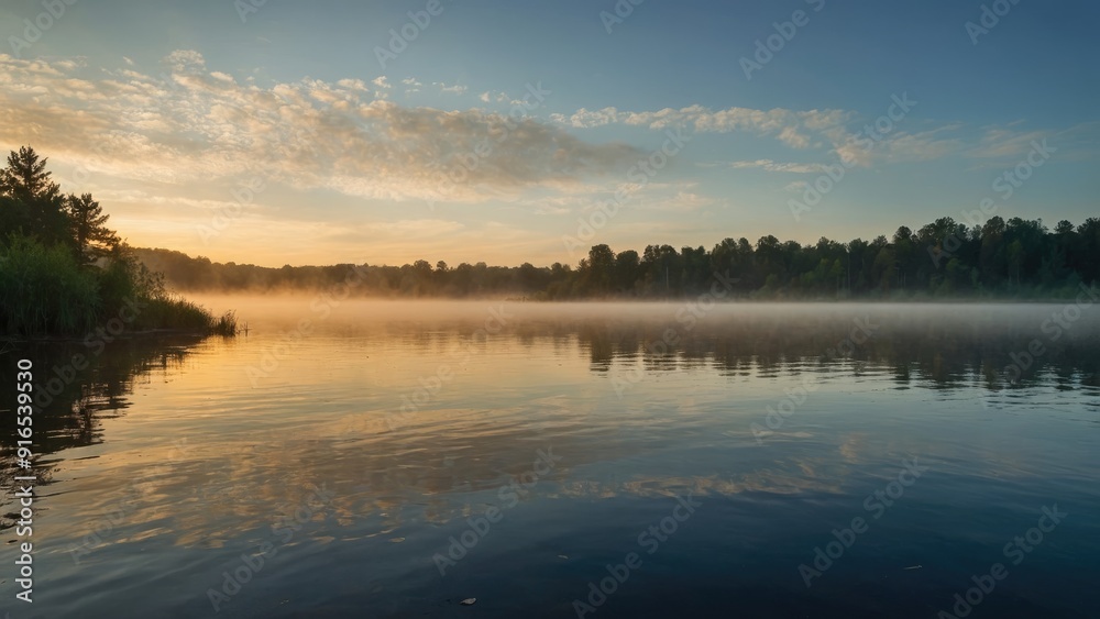 sunrise over the river sunrise over the river