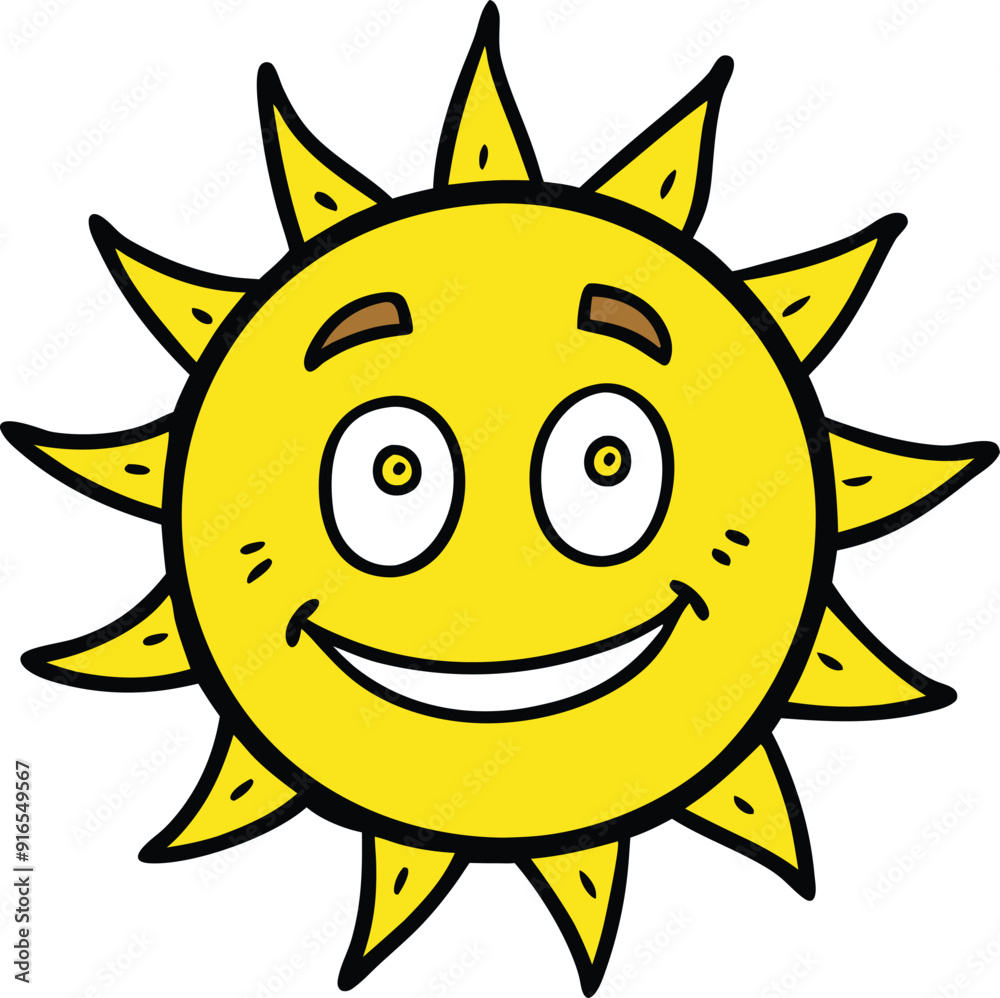 sun cartoon character sun cartoon character