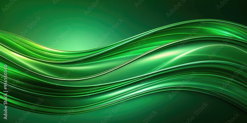 Emerald green abstract background with flowing wavy pattern , vibrant, elegant, modern, texture, design, wave, smooth Emerald green abstract background with flowing wavy pattern , vibrant, elegant, modern, texture, design, wave, smooth