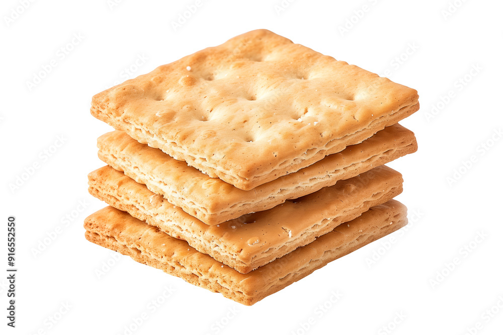 Crispy and crunchy Graham crackers isolated on white transparent background. Crispy and crunchy Graham crackers isolated on white transparent background.