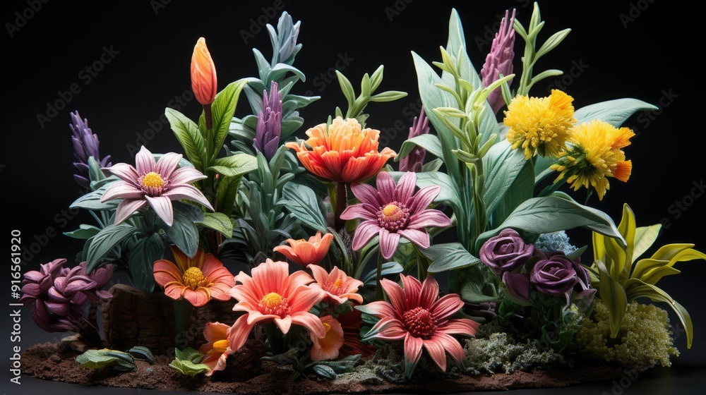 bouquet of colorful flowers bouquet of colorful flowers