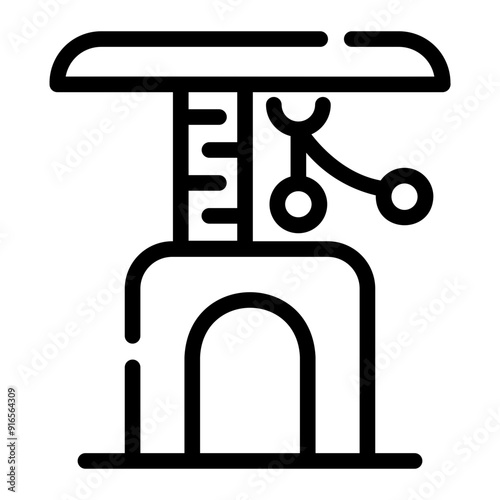 scratcher Line Icon