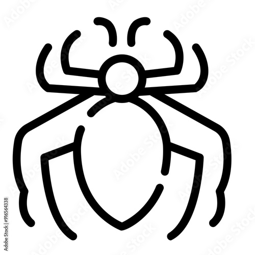 tarantula Line Icon