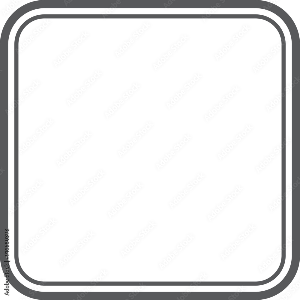 Square frames with line for photo, element and illustration Square frames with line for photo, element and illustration
