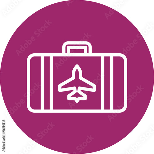 Traveling Vector Line White Circles Multicolors