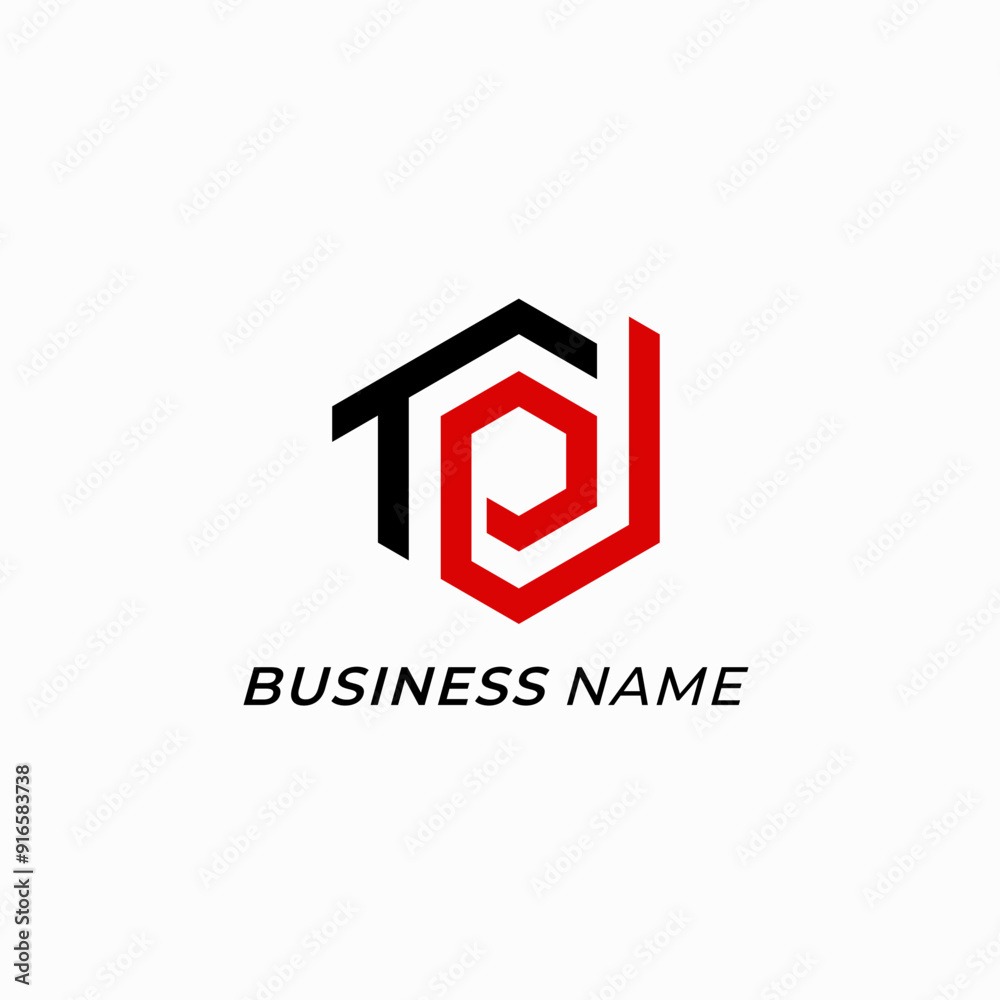 design logo creative roof home and letter P