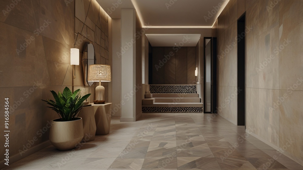 Fototapeta premium interior of a house , AI Generated.