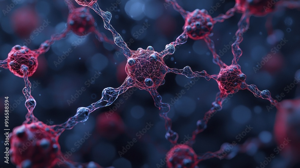 Creative depiction of molecular structures woven into a vibrant tapestry, illustrating the convergence of art, science, and innovation. Creative depiction of molecular structures woven into a vibrant tapestry, illustrating the convergence of art, science, and innovation.