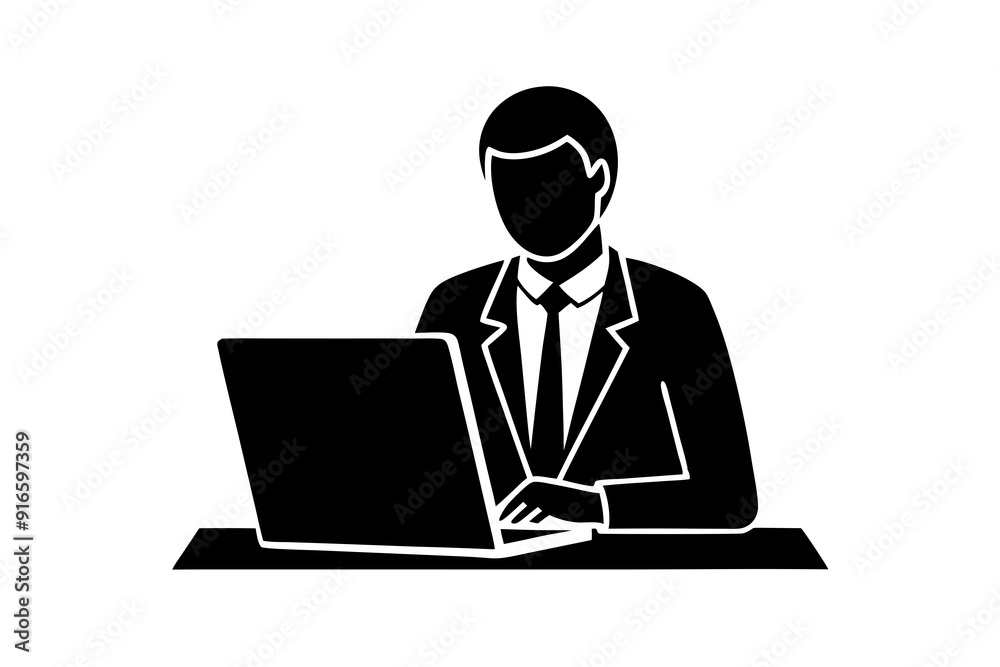 actuary silhouette vector design actuary silhouette vector design