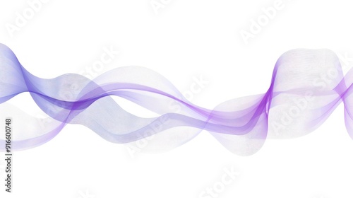 Abstract Purple and White Wavy Lines Background