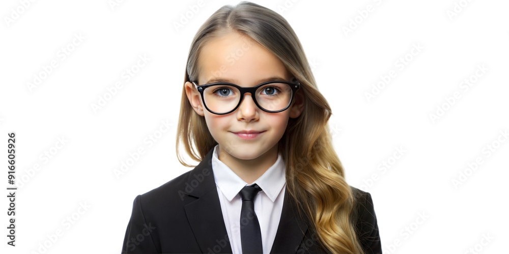 portrait of a smiling young business woman