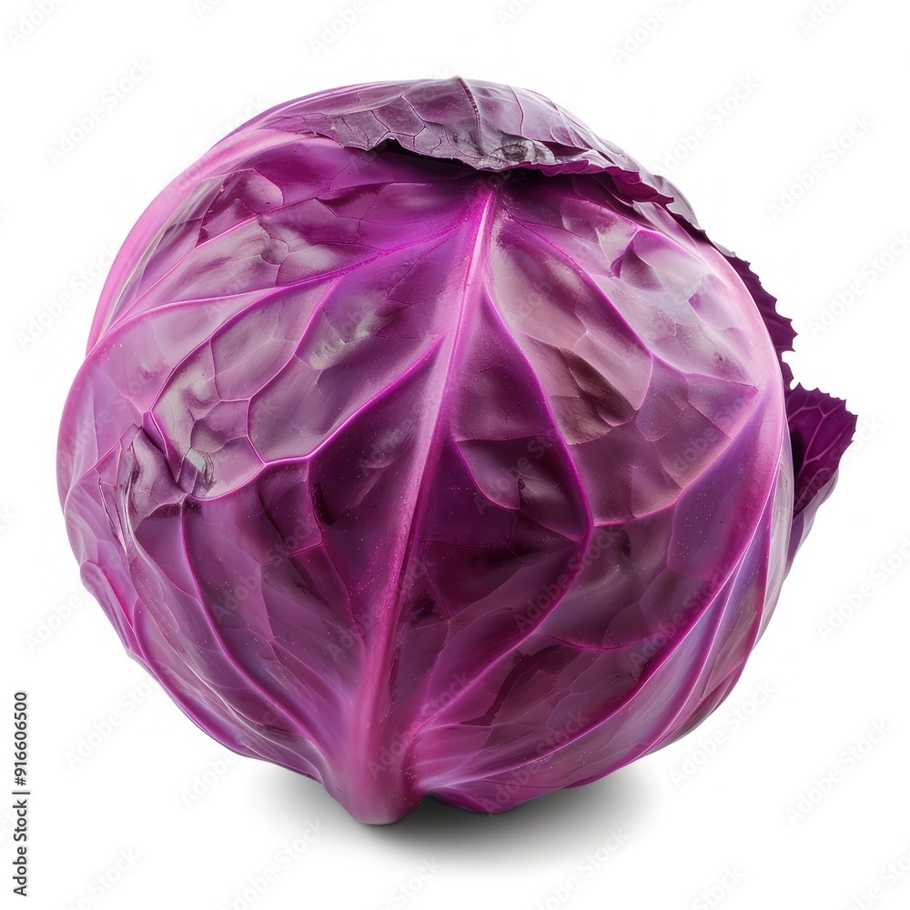 Red cabbage isolated on white background. Red cabbage isolated on white background.