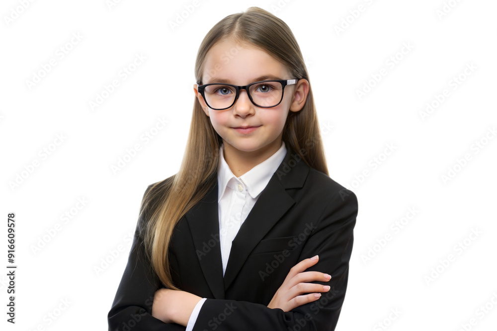 portrait of beautiful young girl with glasses on white background portrait of beautiful young girl with glasses on white background