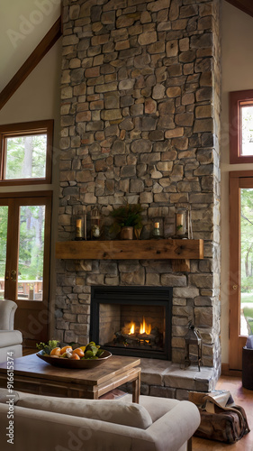 interior of a room, ai generated