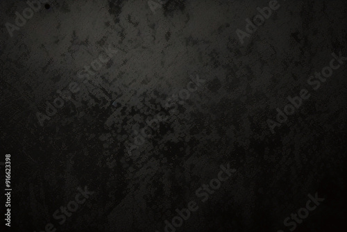 黒の暗い黒グランジ テクスチャ コンクリート石壁の背景	