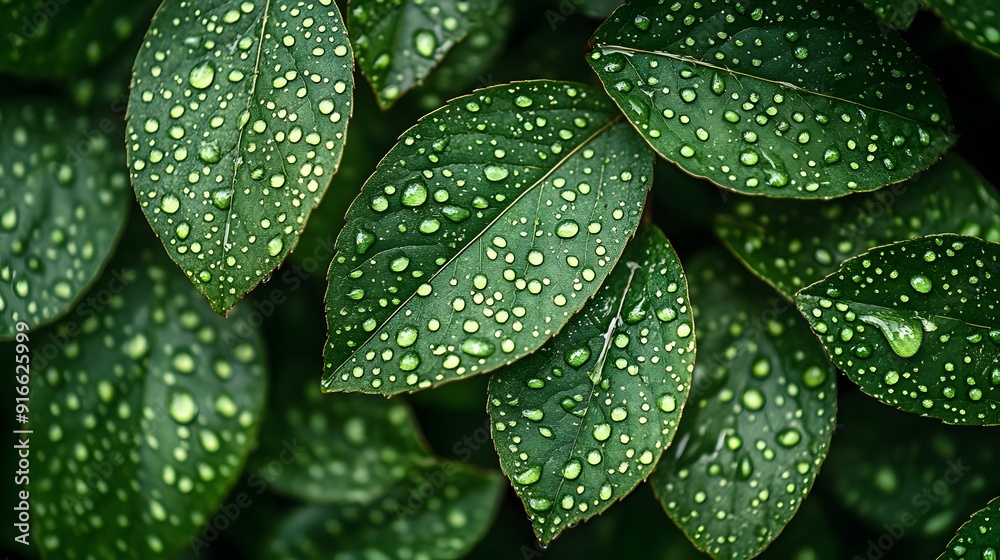 Lush Green Foliage. Nature-themed Background Concept Lush Green Foliage. Nature-themed Background Concept