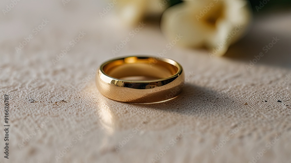 Interconnected wedding rings in 3D Interconnected wedding rings in 3D
