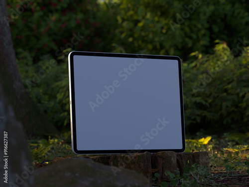 3D Mockup, tablet Mockup to showcase your design