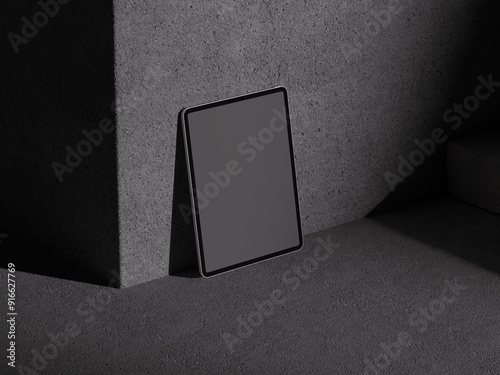 3D Mockup, tablet Mockup to showcase your design
