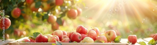 A cozy autumn event at a community farm, with families picking apples, exploring corn mazes, and enjoying the seasonal environment